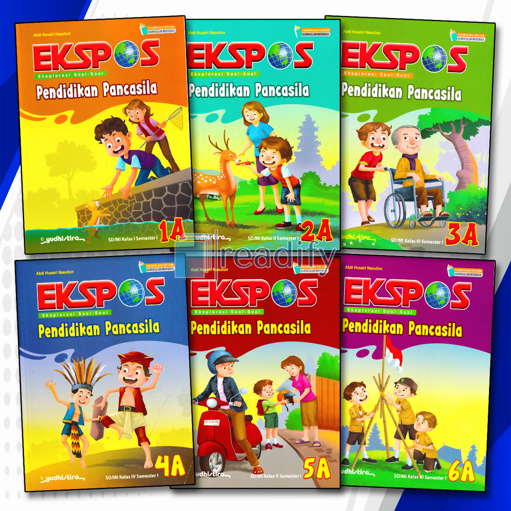 Jual Ekspos Pendidikan Pancasila Kelas 1 2 3 4 5 6 SD/MI Yudhistira ...