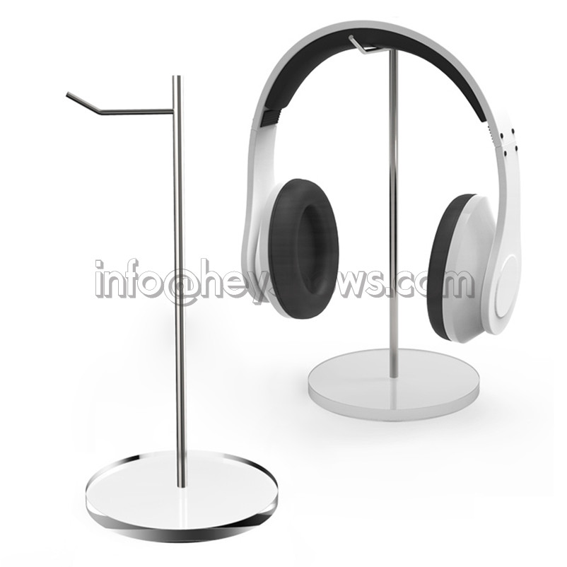 Jual Acrylic Headphone Stand Earphone Holder Display Bracket Rack for ...