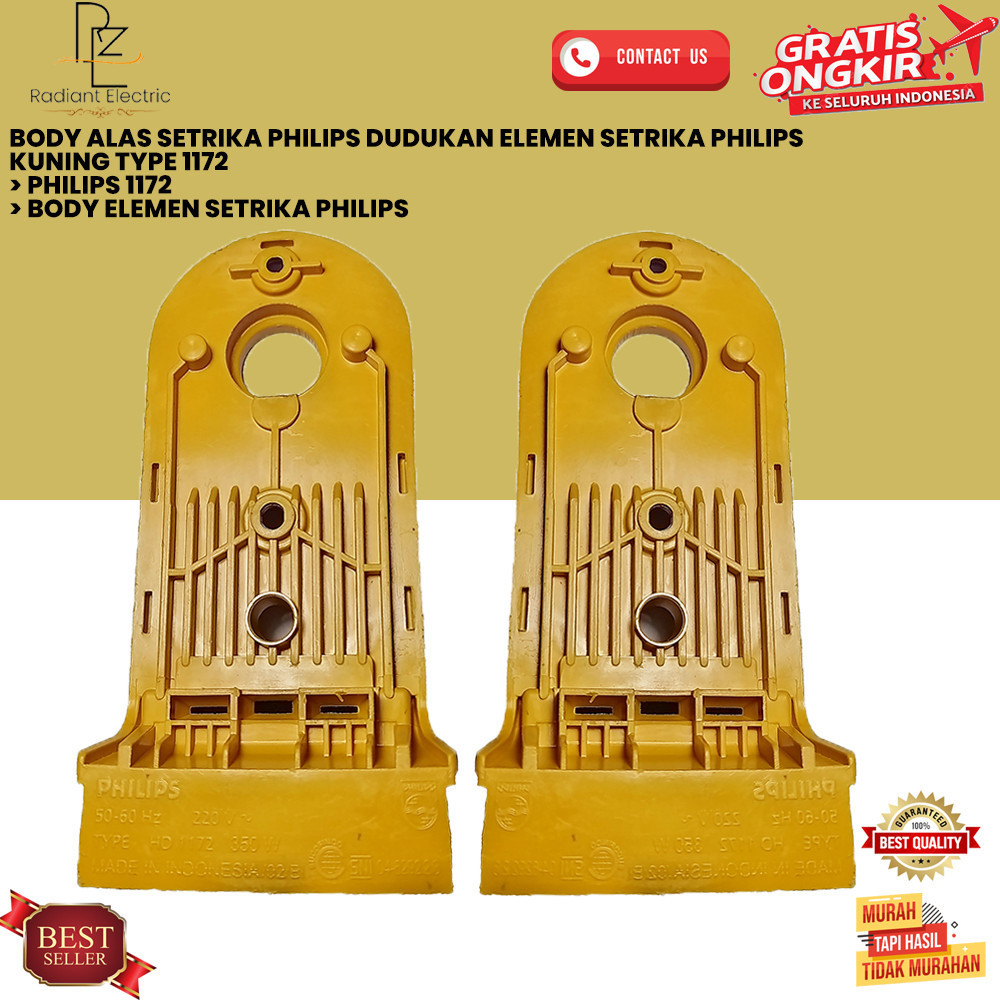 Jual [RE] BODY ALAS SETRIKA PHILIPS DUDUKAN ELEMEN SETRIKA PHILIPS ...