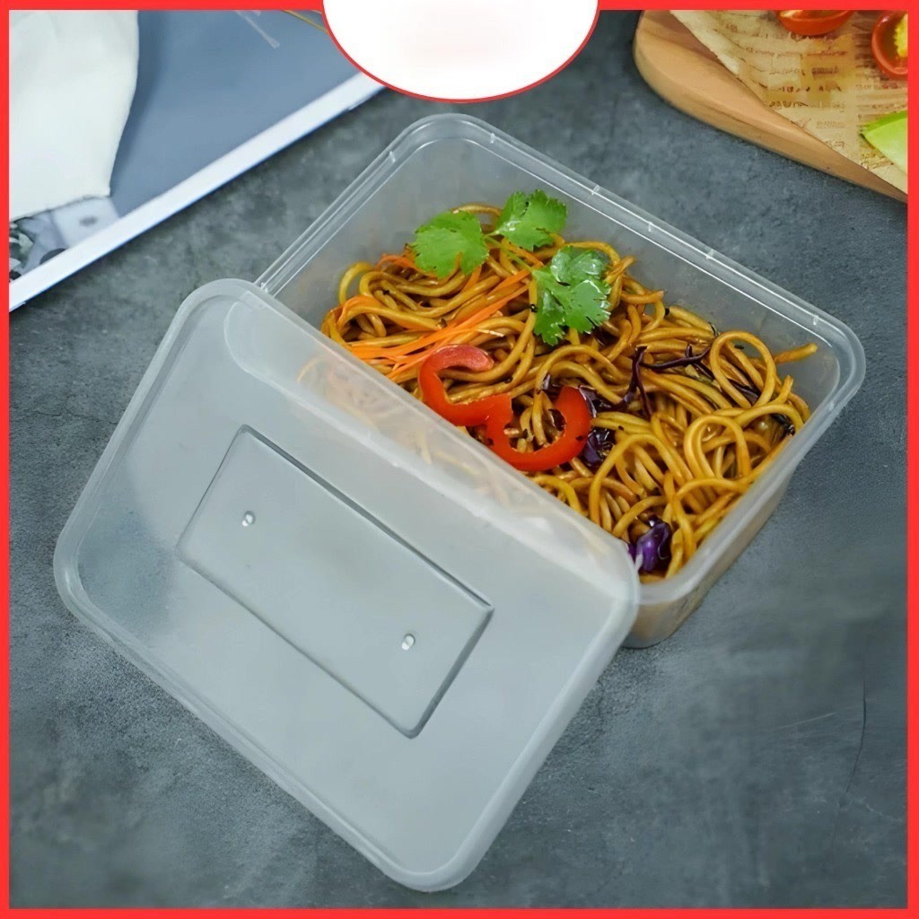Jual THINWALL PERSEGI PANJANG FOOD CONTAINER TAKEAWAY BOX ANTI PANAS ...