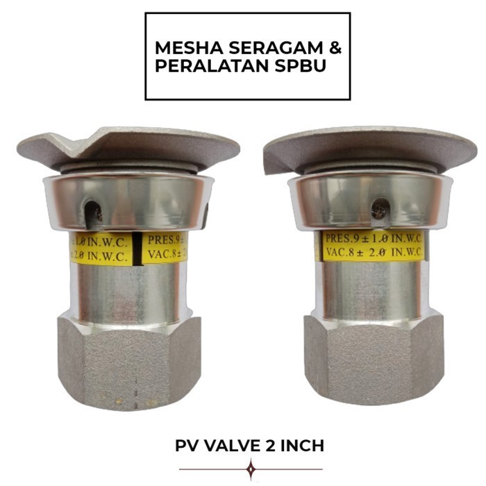 Jual PV Vent Pressure Vacuum Valve free vent bensin SPBU Filter Udara ...