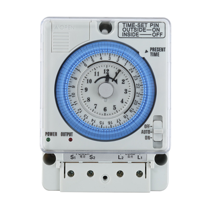 Jual Electrical Mechanical Timer Switch Analog Dial Timers 24hours ...