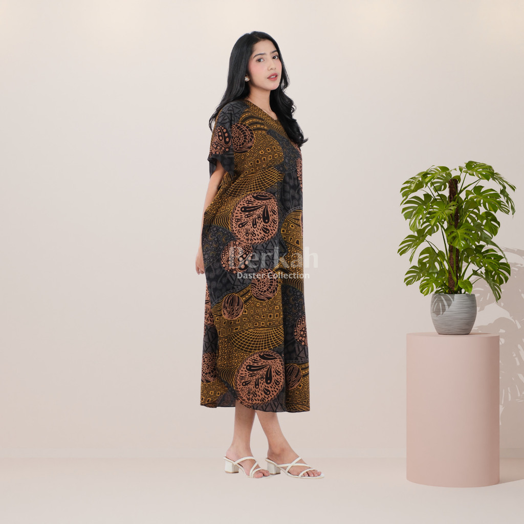 Daster Lowo Batik Rayon Resleting Surya Teja 3