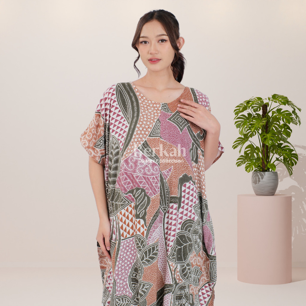 Daster Lowo Bat Rayon Resleting Surya Teja 5