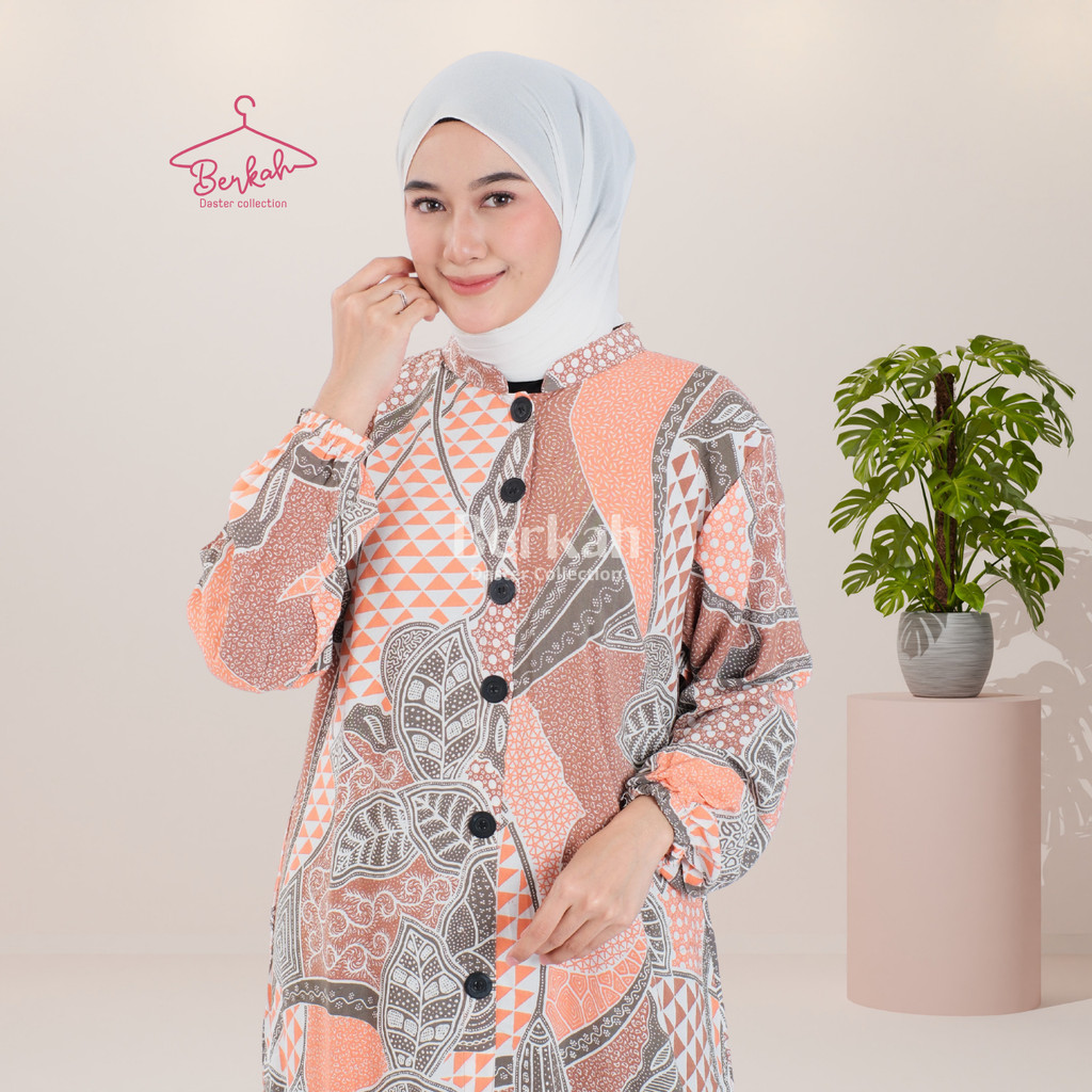 Gamis Batik Rayon Modern Pekalongan Surya Teja