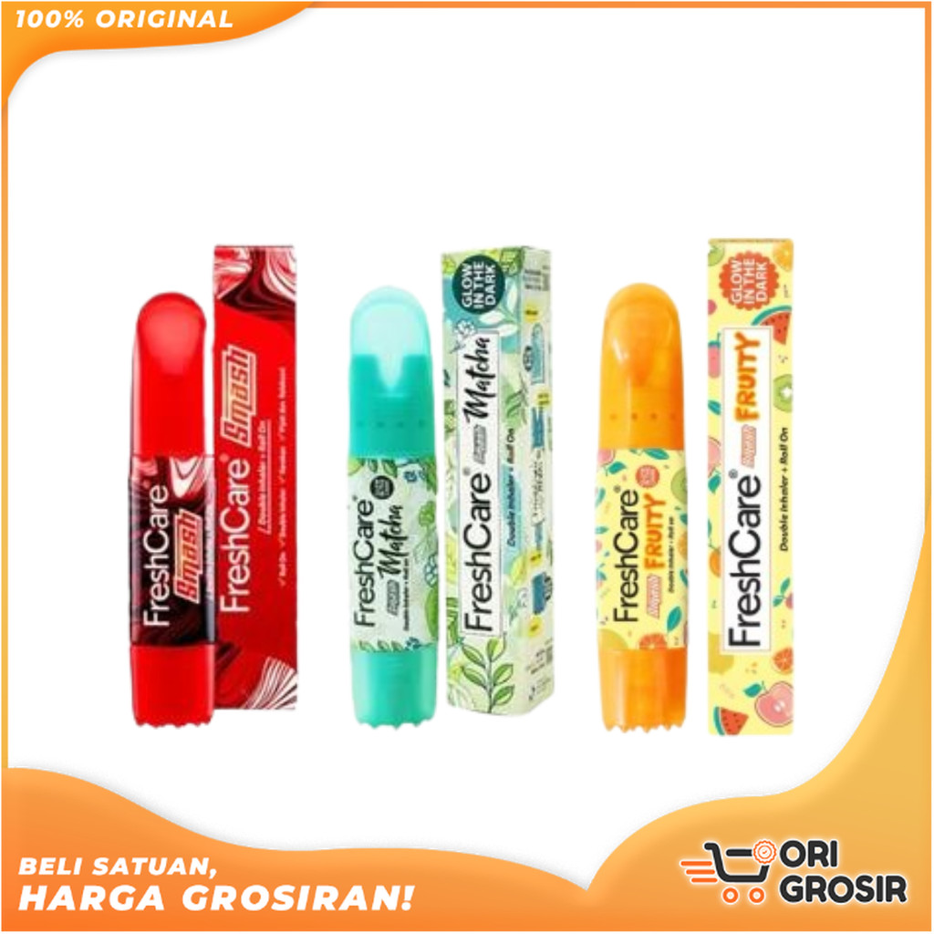 Jual ORI GROSIR | Freshcare Smash Inhaler dan Roll On Fresh Care Smash ...