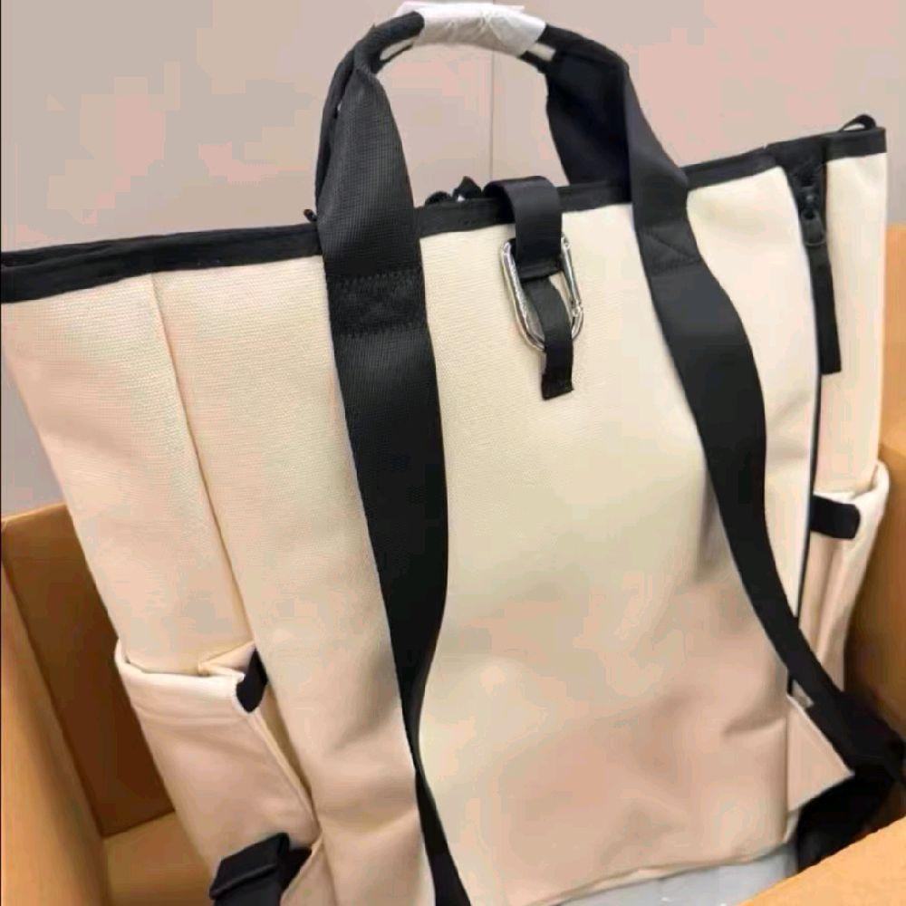 Jual lululemon tennis tas raket racket bag tote bag lulu lemon beige ...