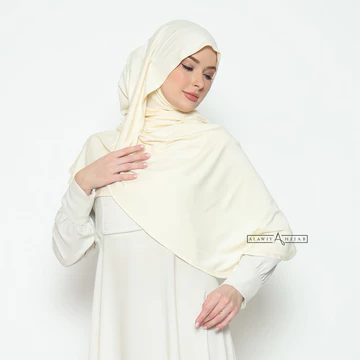 Alawiyahijab Yona Instant TENCEL™ Bamboo Pashmina Oval Antibacterial (Instant Pashmina Curve