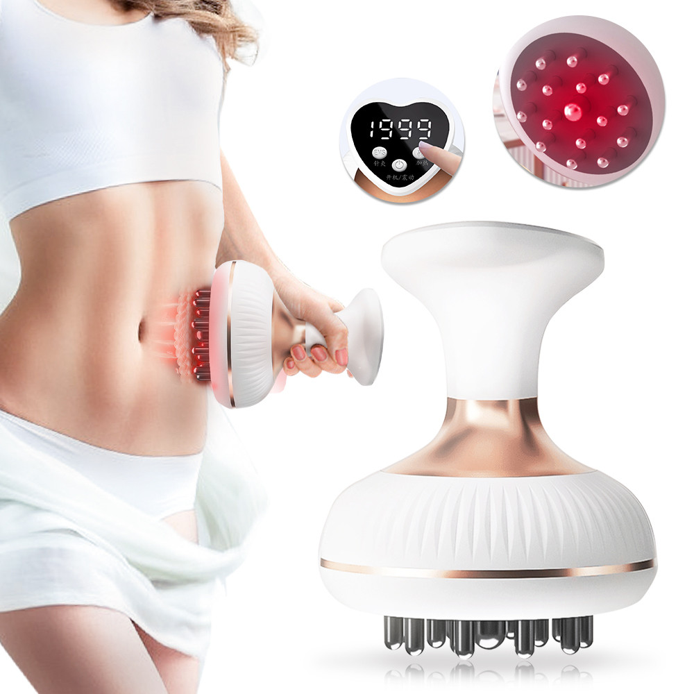 Jual Electric Meridian Brush Gua Sha Body Massager EMS Microcurrent Hot ...