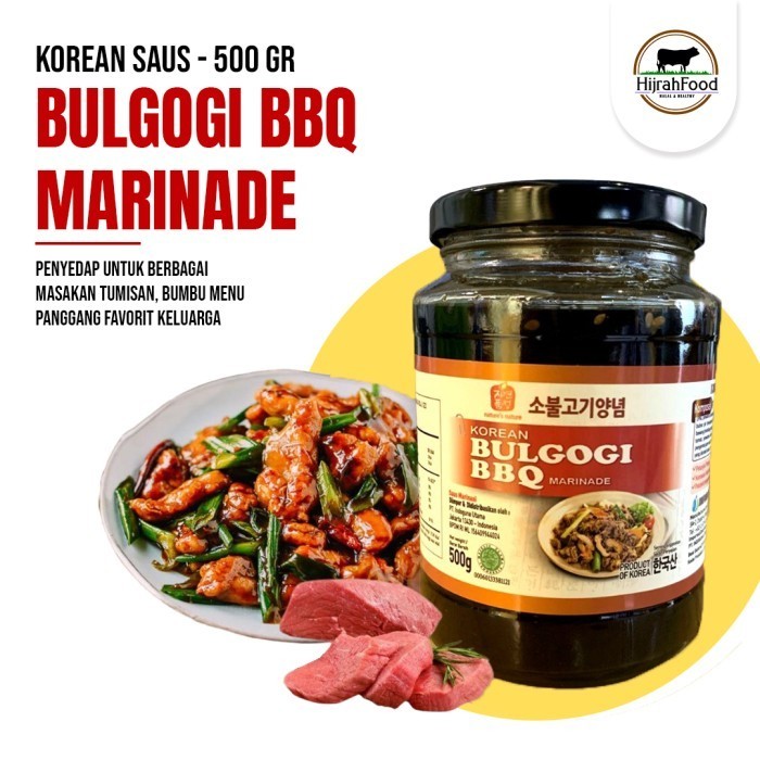 Jual Jinsung Korean Bulgogi Marinade Sauce 500 Gr Saus Marinasi Bulgogi ...