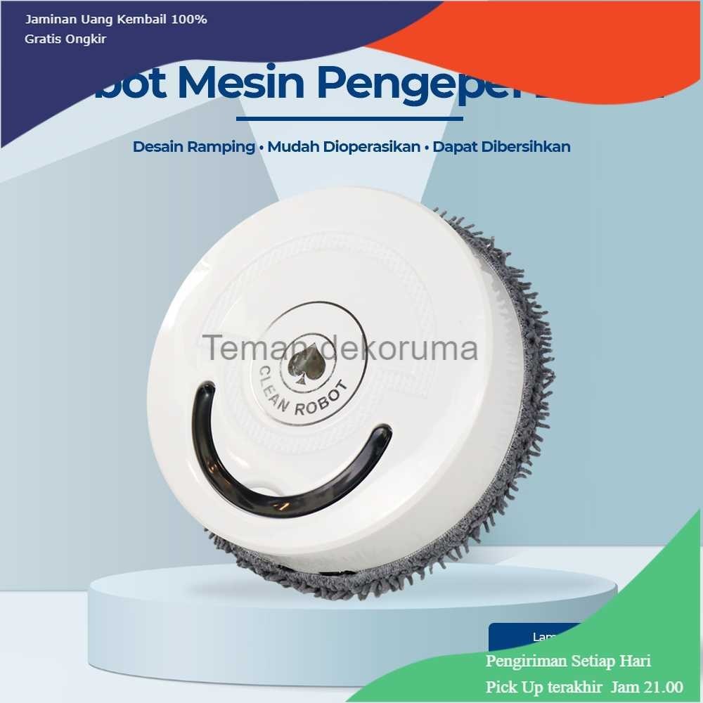 Jual TD - RTA CLEAM Robot Pel Sapu Lantai Microfiber Intelligence Dust ...