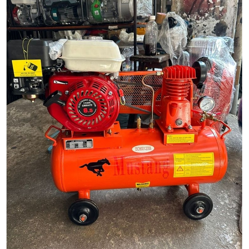 Jual KOMPRESOR 1/4HP 30LITER MUSTANG / KOMPRESOR BENSIN | Shopee Indonesia