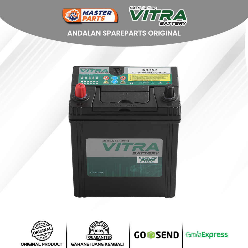 Jual Aki Mobil Vitra NS40Z 12V 35Ah untuk Daihatsu Grand Max