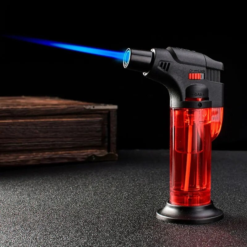 Jual 2023 baru tahan angin isi ulang obor Jet Turbo Lighter BBQ ...