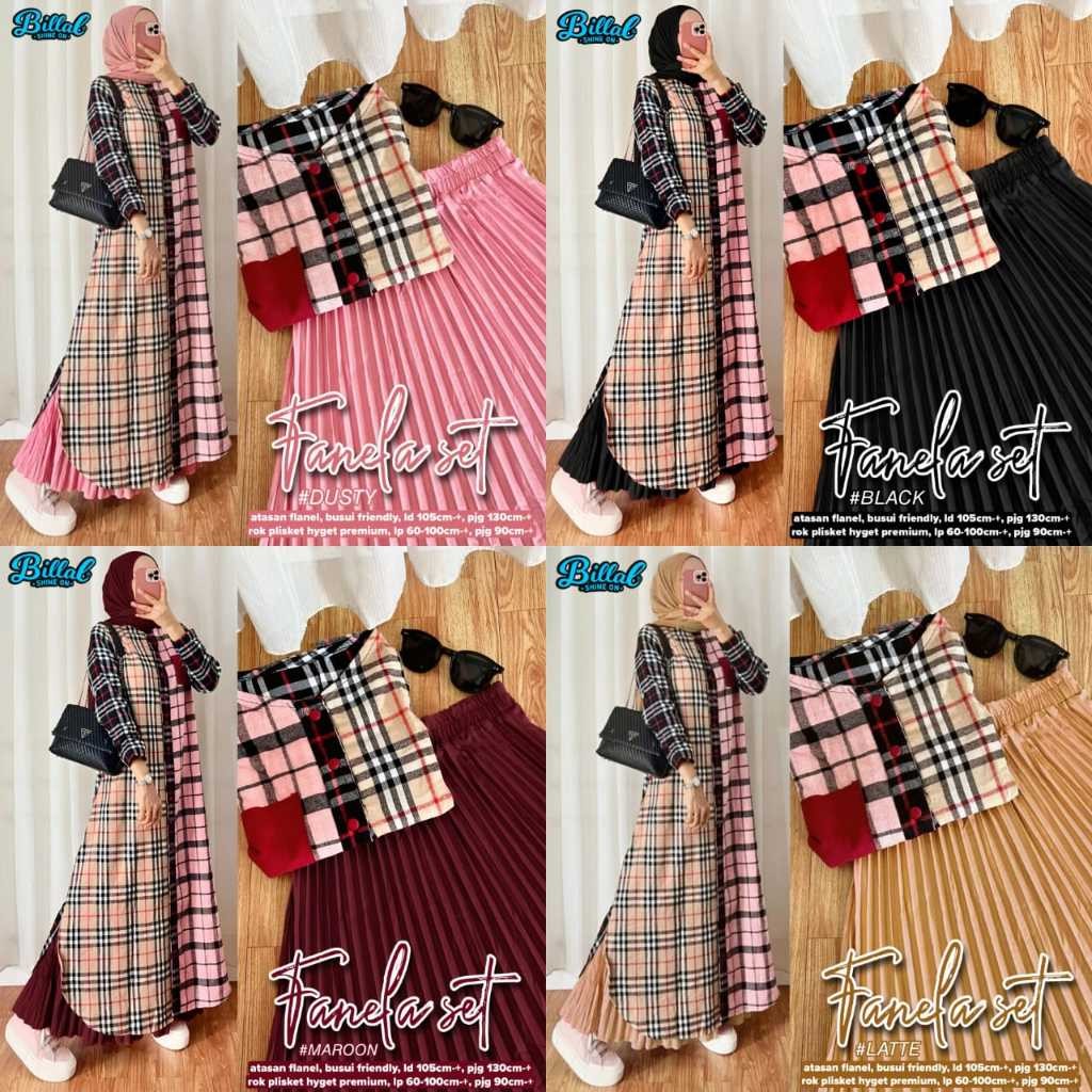 Jual IRNA SERBIA ZIGA YARA ELVITA CAPABEL FANELA NONIA SET BY BILLAL ...