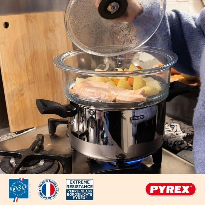 Jual PYREX Glass Steamer / Kukusan Kaca | Shopee Indonesia