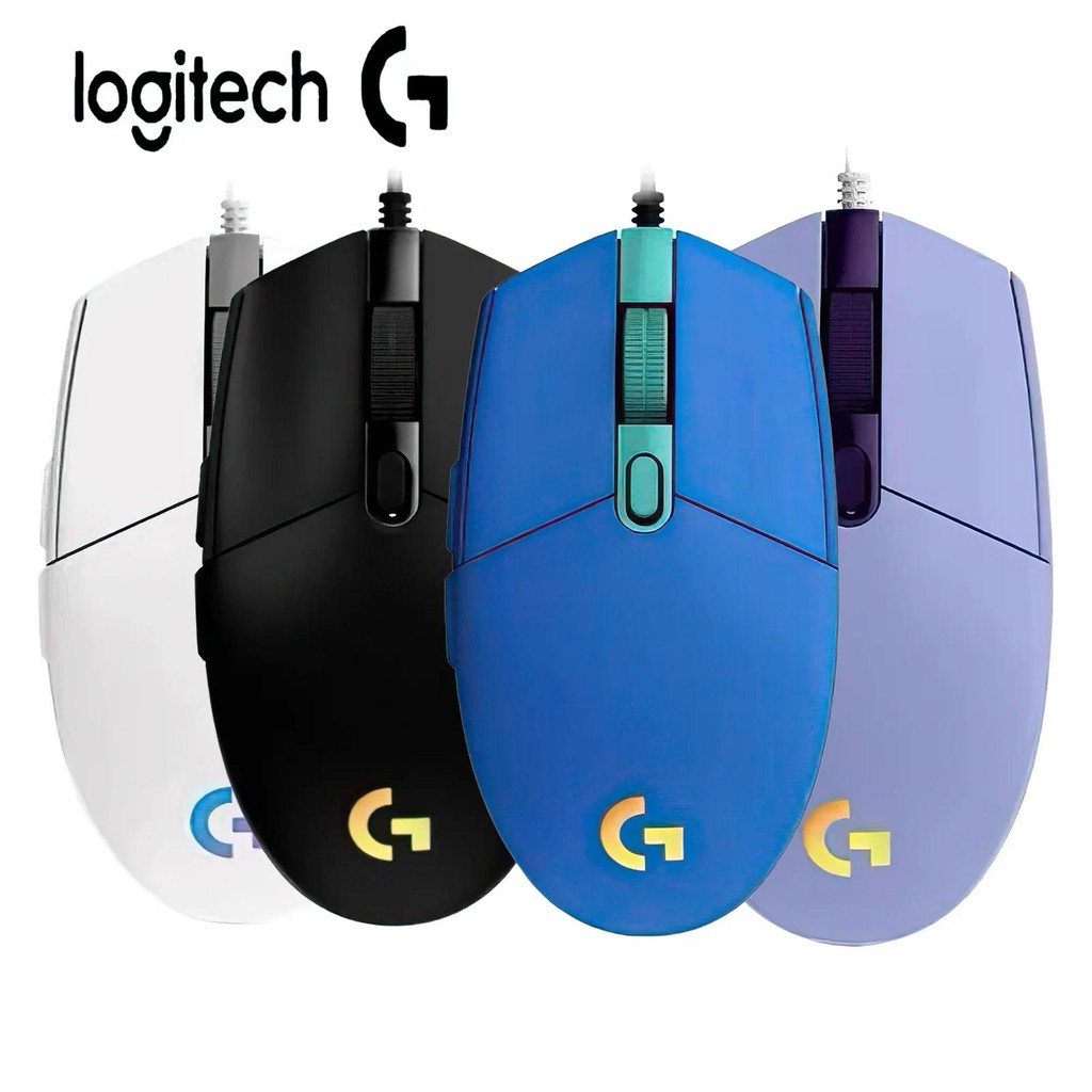 Jual Logitech G102/G203 Second Generation Wired Esports Gaming Mouse ...