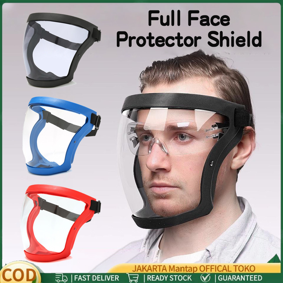 Jual UV400 Masker FACE SHIELD Masker Motor Outdoor Riding Mask Anti-Fog ...