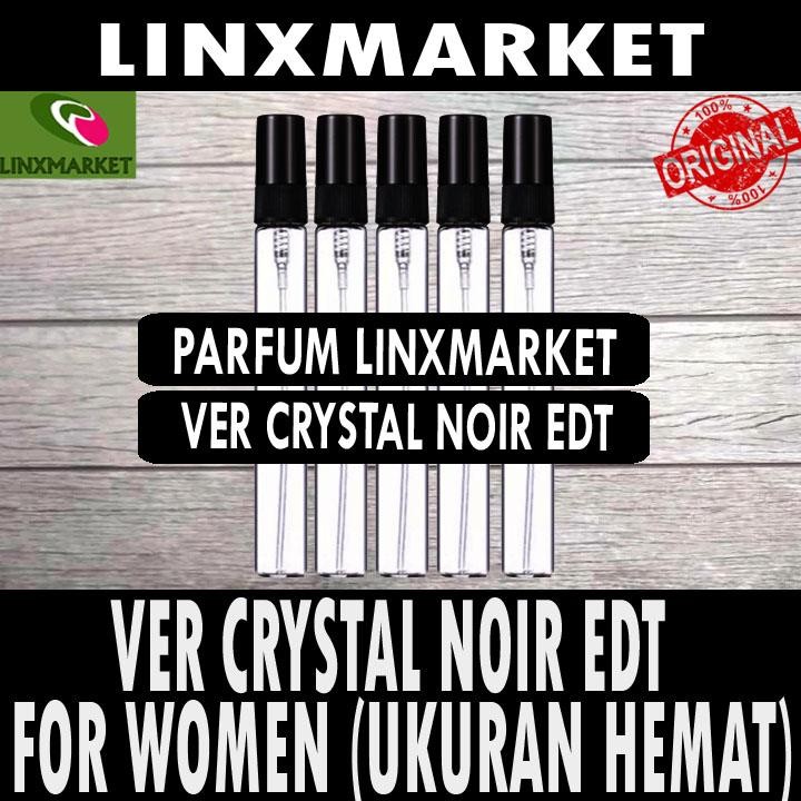 Jual LINXMARKET VER CRYSTAL NOIR WOMEN EDT EAU DE TOILETTE UKURAN HEMAT — free download