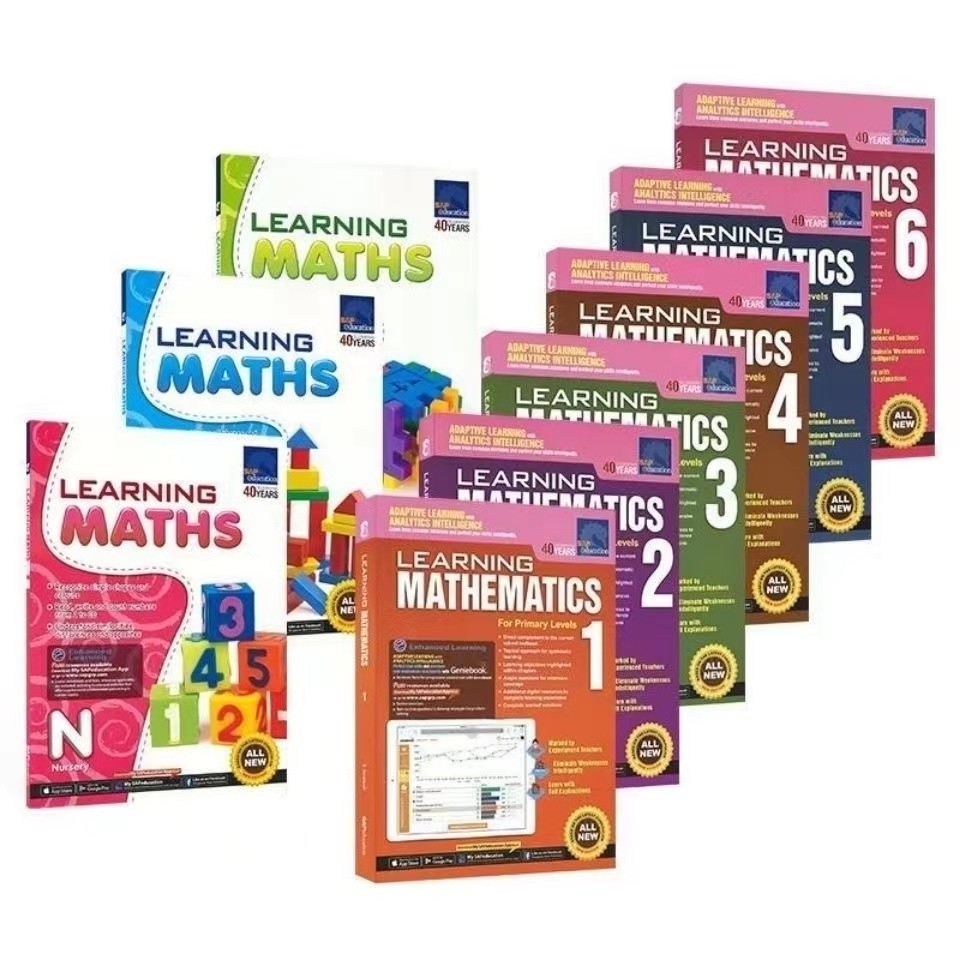 Jual Fascicle SAP Learning Mathematics Book Grade 1-6 Children Learn ...