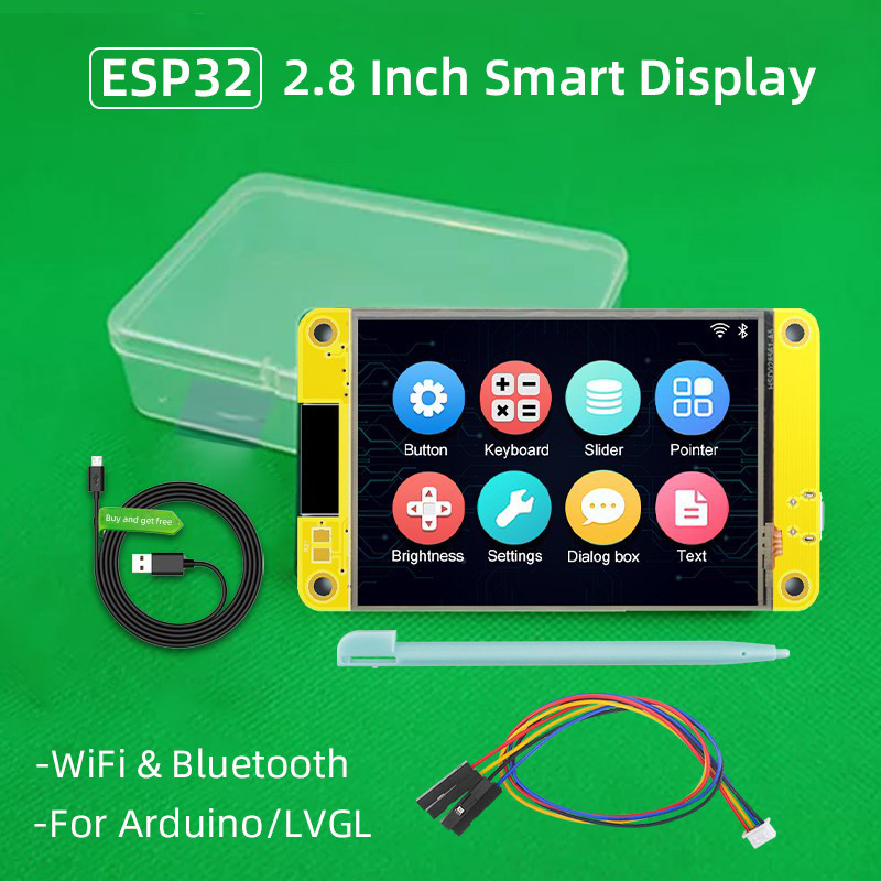 Jual ESP32 for Arduino LVGL WIFI Bluetooth Development Board 2.8 Inch ...