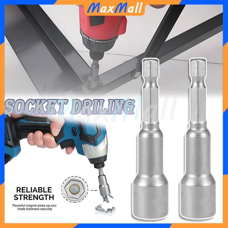 Jual Kunci Mata Roofing Baut Magnetic Hex Socket Nut Kunci Roofing ...