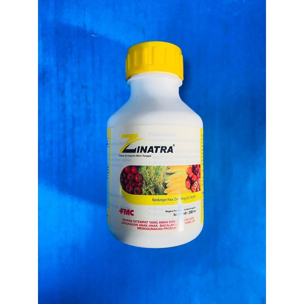 Jual Pupuk ZINATRA pupuk anorganik mikro tunggal dengan hara zinc isi ...