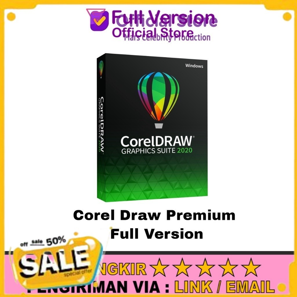 Jual Beli 2 Gratis 1 PROMO CorelDraw X7 X8 2019 2020 2021 Premium Full ...