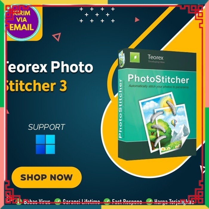 Jual Software Membuat Foto Panorama: Teorex PhotoStitcher 3 [Win ...