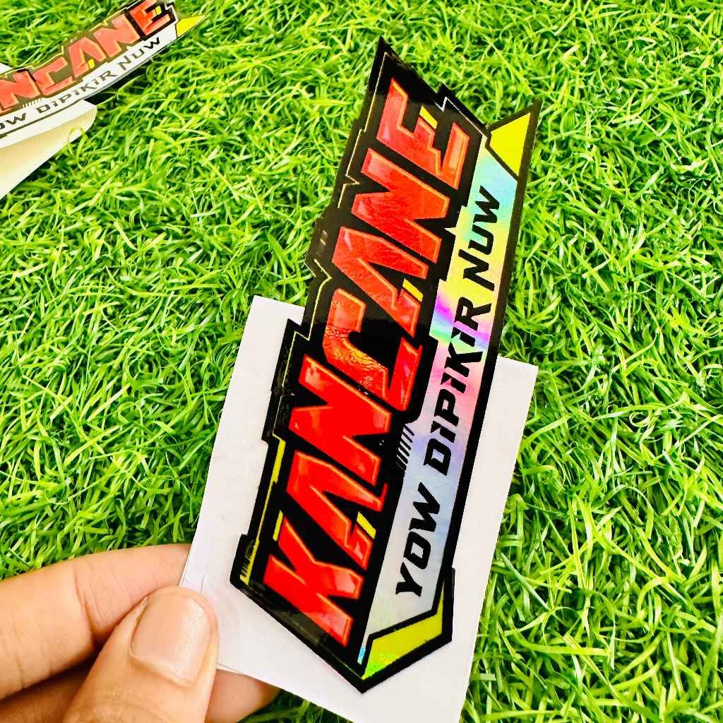 Jual Stiker Sticker Kancane Yo Dipikir Nuw – Ukuran 11 x 4 cm, Pilihan ...