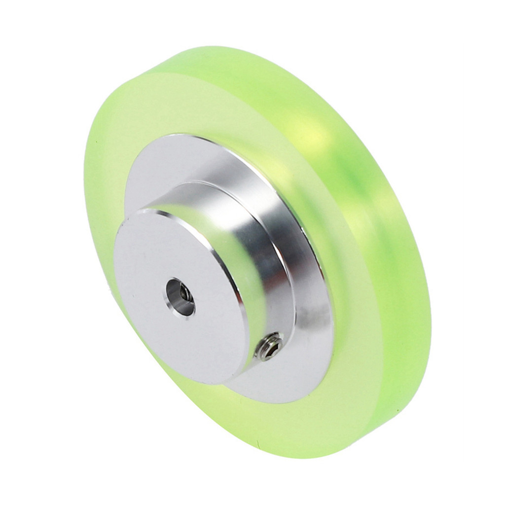 Jual 200mm Aluminum Polyurethane Industrial Encoder Wheel Measuring ...