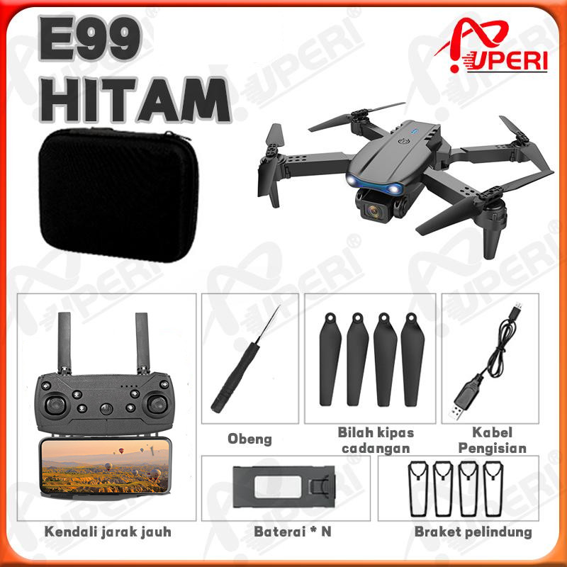 Jual Drone E99 Pro Dengan Dual Kamera HD Drone WiFi FPV Kamera Drone 4K ...