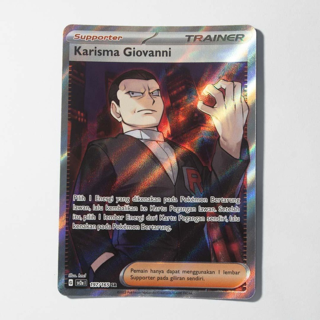 Giovanni's Charisma - Full Art | 197/165 Carisma di Giovanni - Full Art | 197/165
