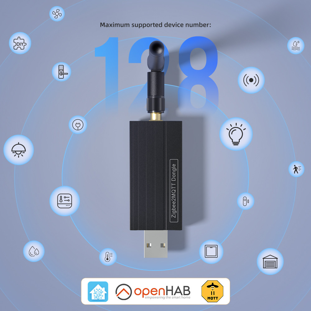 Jual Tuya ZigBee 3.0 USB Dongle Plus-E Open Source Wireless Hub For ...
