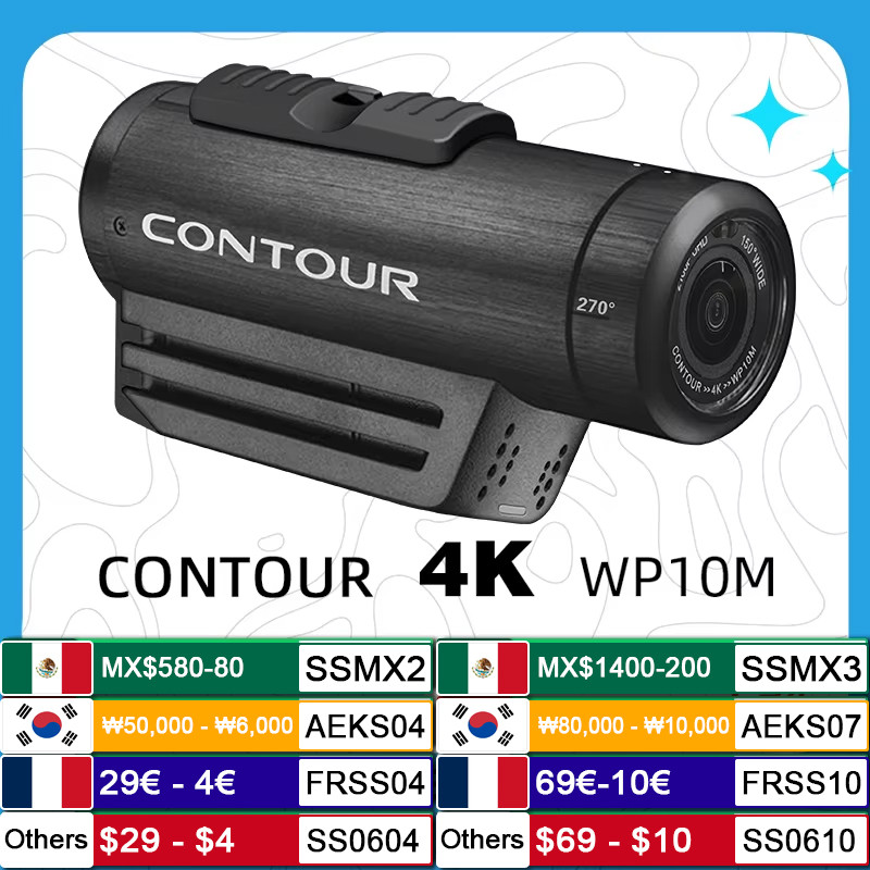 Jual DH Contour 4K version camera Ultra HD Action camcorder roam2 roam3 ...