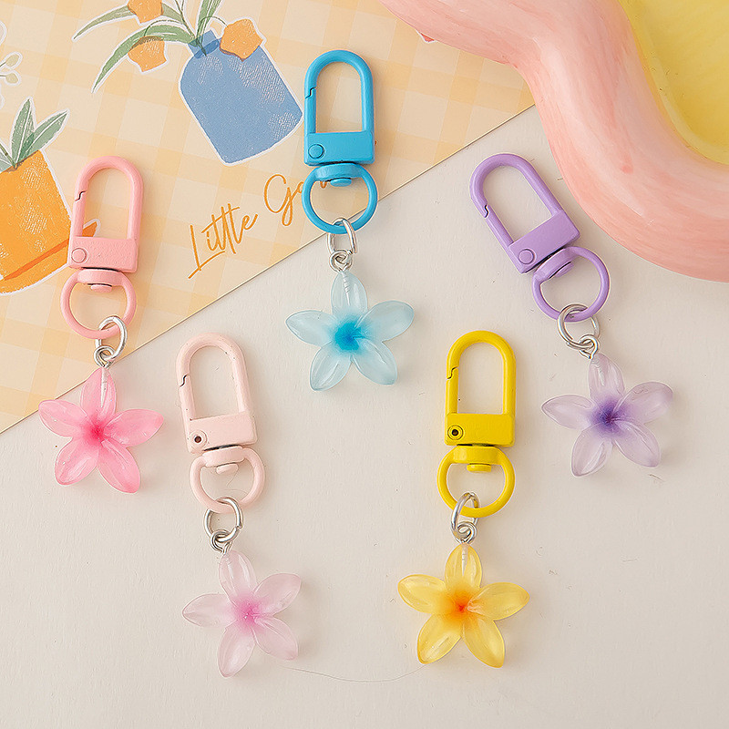 Jual TMALL88 Gantungan Kunci Gantungan Mini Bunga Kamboja Souvenir ...