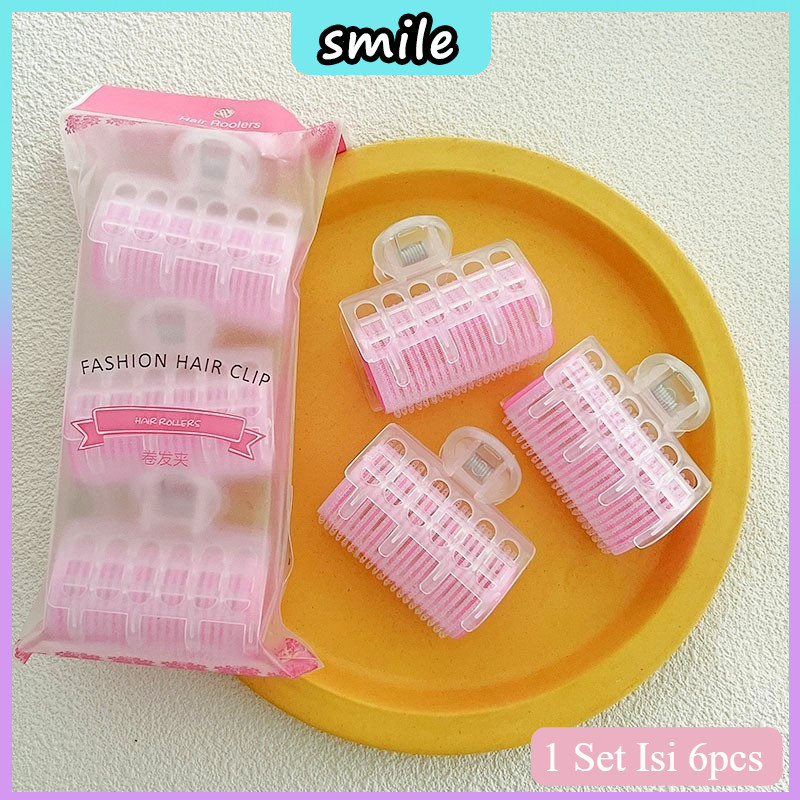 Jual 【Ready】Roll Rambut Jepit / Roll Poni Jepit /1 SET ISI 6PCS ROLL ...