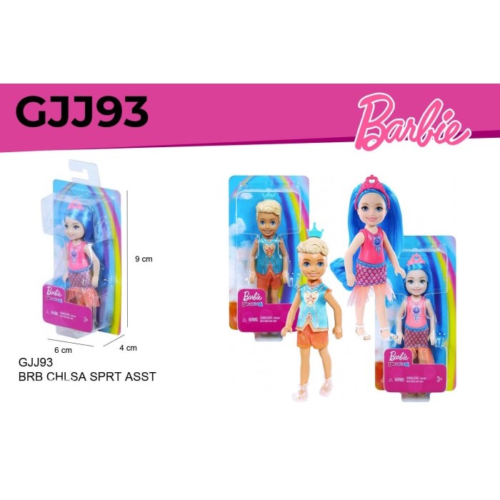 Barbie Chelsea Puppe Dreamtopia – 15 Cm Spielpuppe Mit Eulen-Motiv & Abnehmbarem Rock – Für Kreatives Rollenspiel