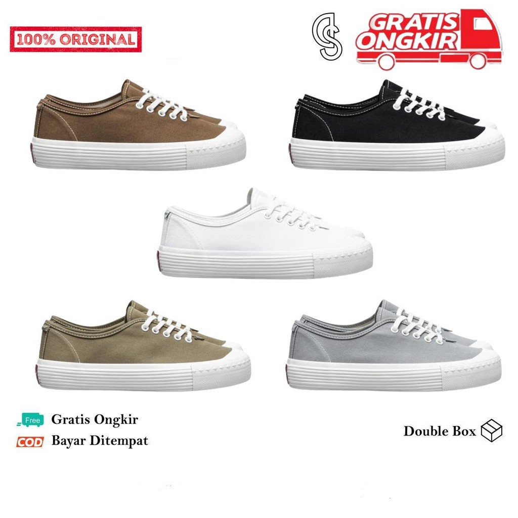 Jual Compass Retrograde Intro White / Grey / Sage Green / Camel / Black ...