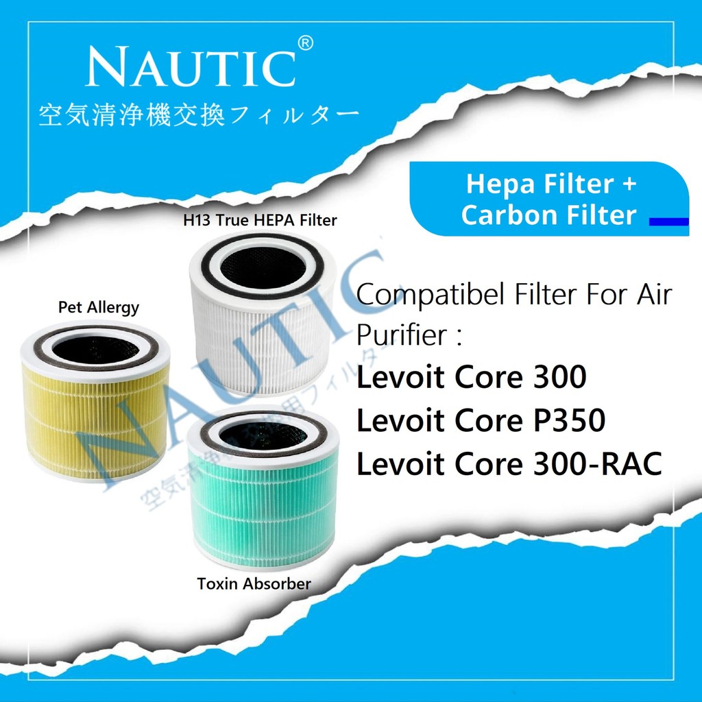 Jual Hepa Filter Air Purifier Levoit Core 300, Core P350, Core 300-RAC ...