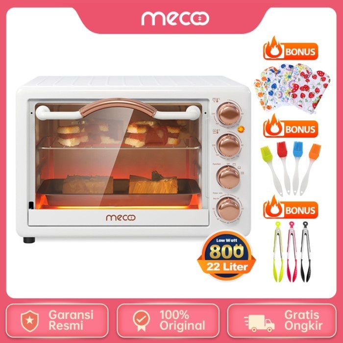 Jual Mecoo Aesthetic Electric Oven 22 Liter 400800 Low Watt Oven
