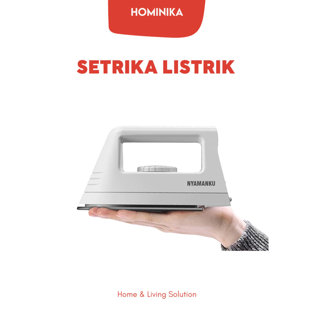 Hominika Setrika Mini 450W Cepat Panas Sterilisasi