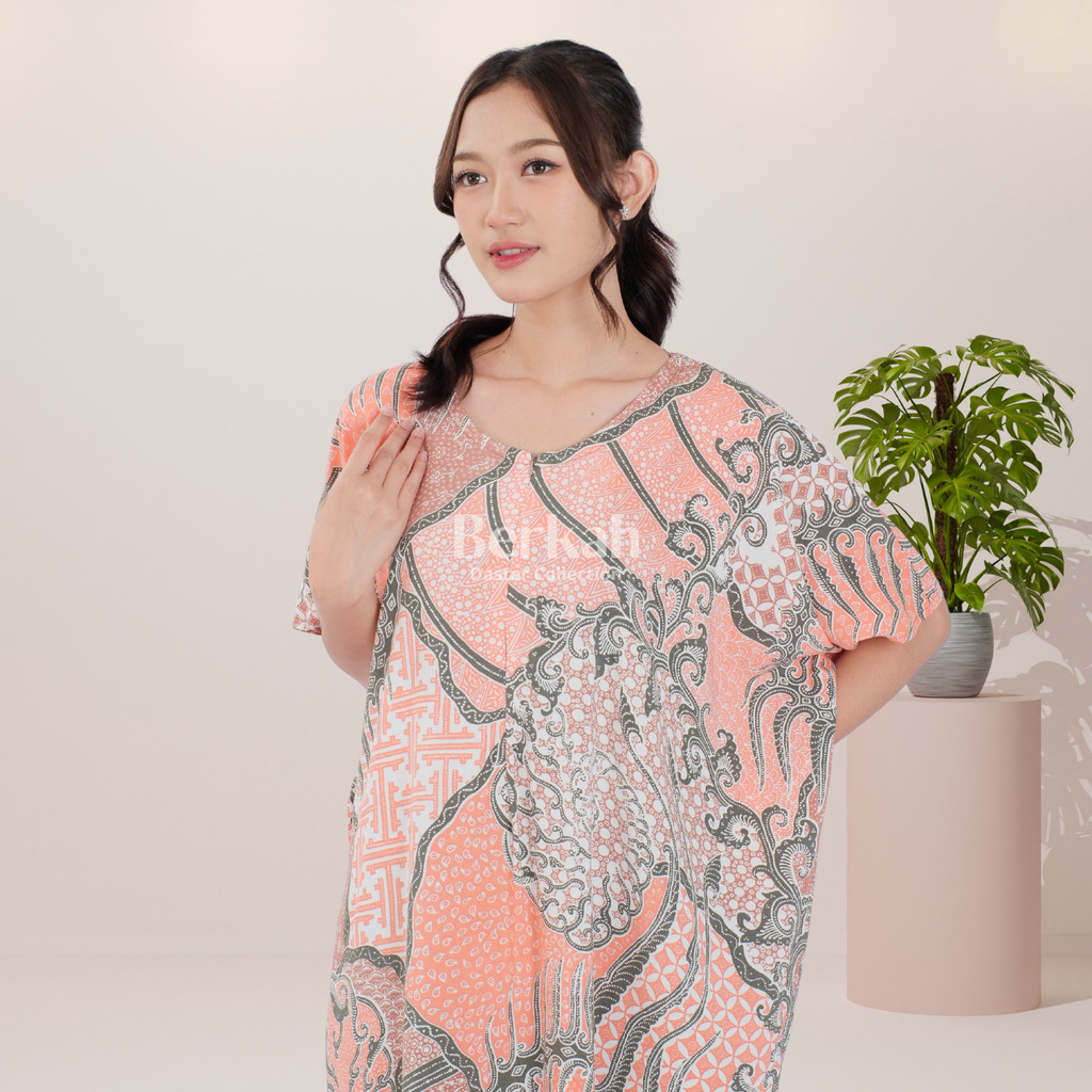 Daster Lowo Batik Rayon Resleting Surya Teja 5