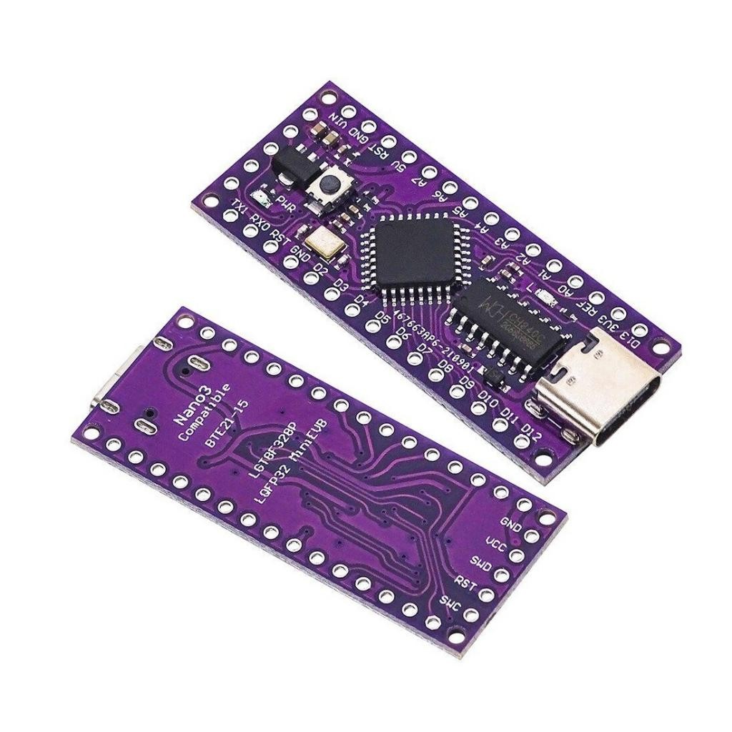 Jual Pengganti Arduino Nano LGT8F328P LQFP32 MiniEVB Type-C | Shopee ...