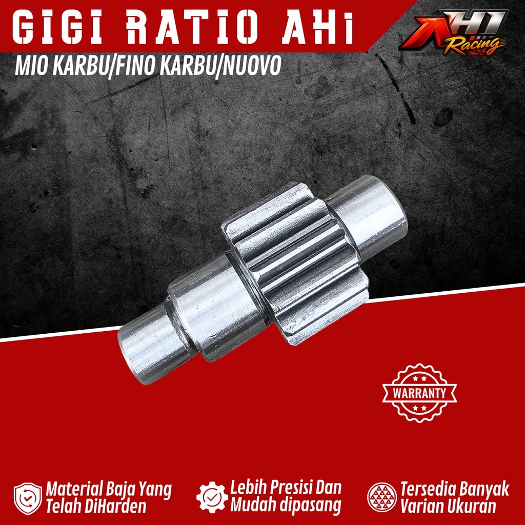 Jual GEAR GIGI RATIO RASIO MIO KARBU NUOVO FINO KARBU 12T 13T 14T 15T ...