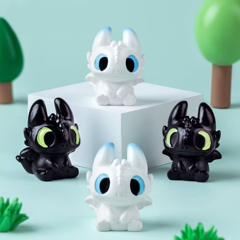 Jual Ornamen Mobil/Figurine Kartun Lucu Toothless/Dekorasi Dasbor Mobil ...
