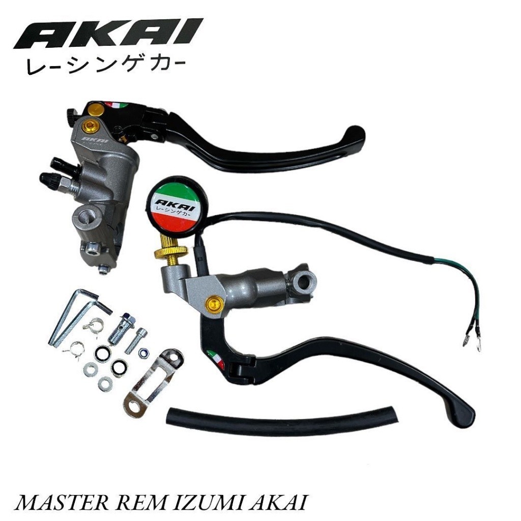 Jual Master Rem Izumi Akai Racing Impor Plus Kopling BerKualitas ...