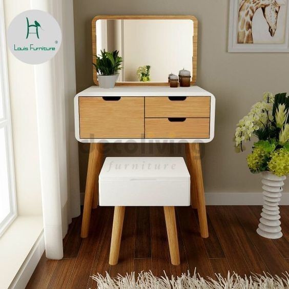 Jual Meja Rias / Meja Makeup / Meja Rias Kamar Tidur Minimalis Modern ...