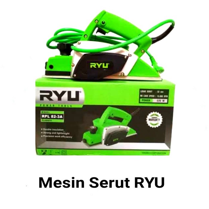 Jual RYU RPL82 3A Planer Mesin Serut Kayu Ketam | Shopee Indonesia