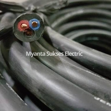 Jual Kabel NYYHY 3x4mm Jembo / Metal Meteran Listrik Serabut | Shopee ...